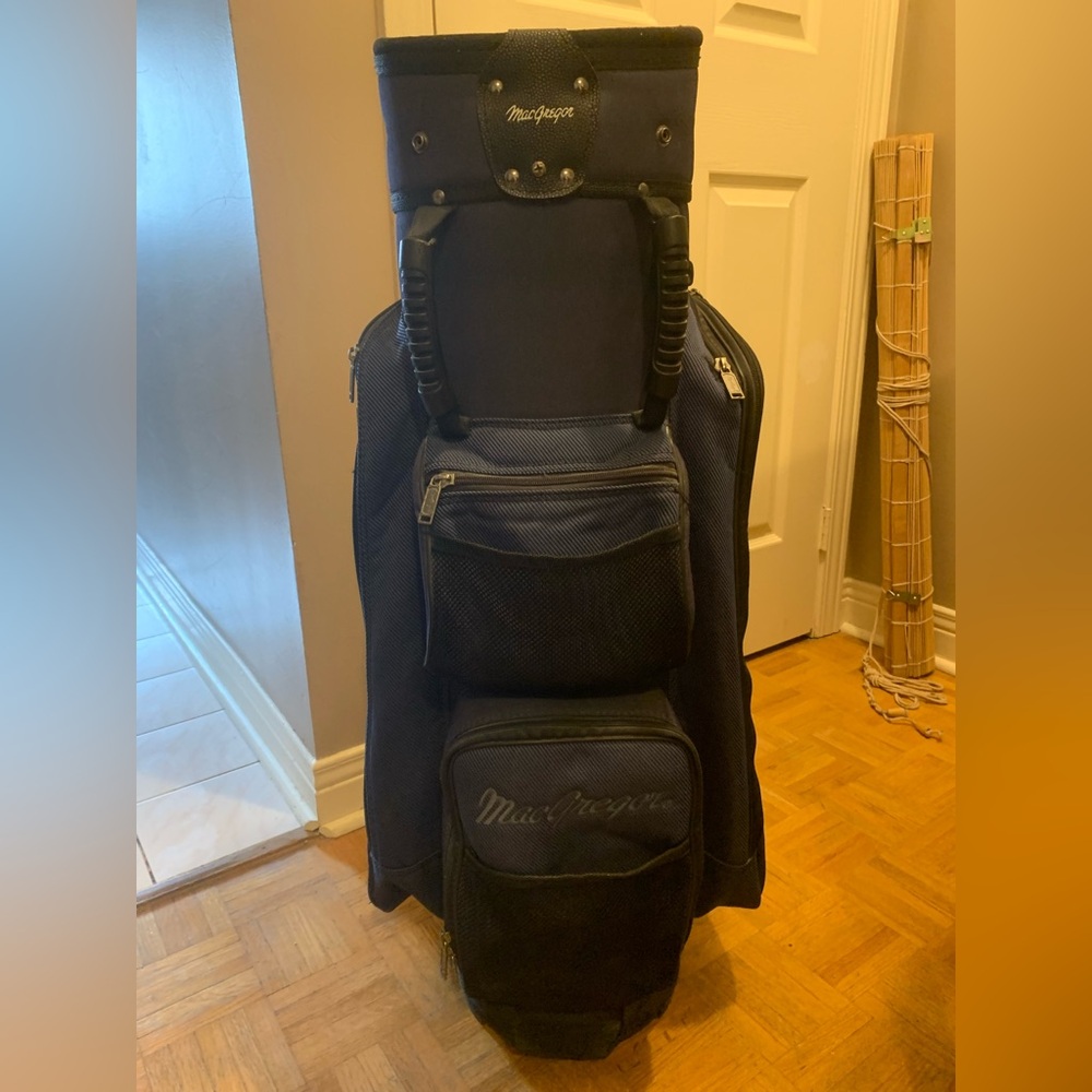 McGregor navy cart bag